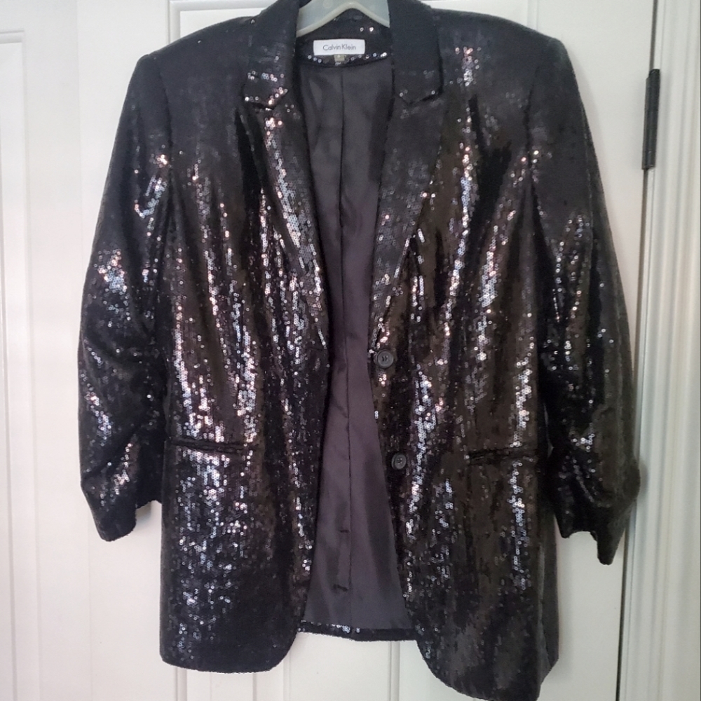 Calvin Klein Sequin Jacket